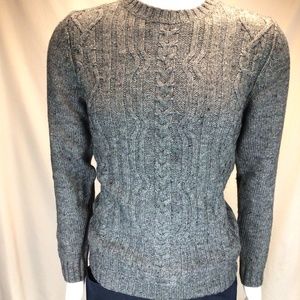 Haggar Wool Blend Charcoal Grey Sweater